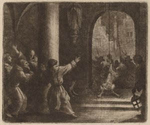 The Wolf and the Convent Bell, probably c. 1645-1656 by Allart van Everdingen