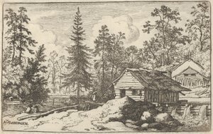 The Woman Looking Towards the Boat by Allart van Everdingen