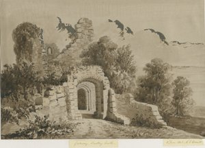 Dudley Castle - The Gateway by Allen Edward Everitt