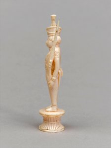 White Pawn, Chess Piece, India by Allen Edward Everitt