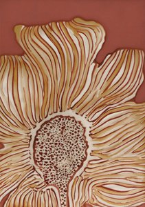 Earthy Floral Abstract by Alma