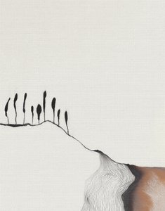 Minimalist Mountain Serenity by Alma