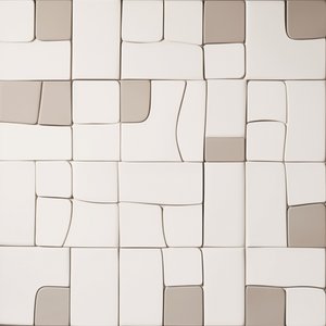 Organic Abstract Grid by Alma