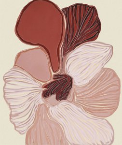 Organic Red Petals by Alma