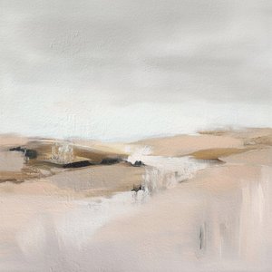 Serene Neutral Landscape by Alma