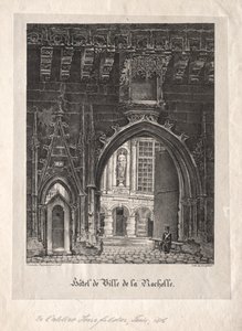 Hotel de Ville de la Rochelle, France by Alois Senefelder