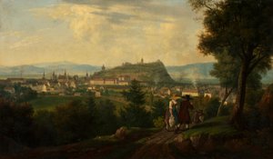 Graz with Schlossberg