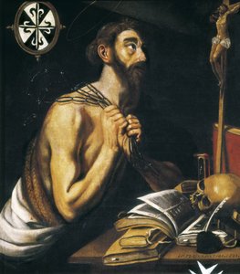 Saint Dominic Penitent by Alonso Florin