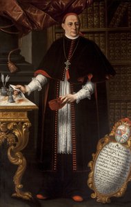 Portrait of Cardinal Gaspar de Molina y Oviedo by Alonso Miguel de Tovar by Alonso Miguel de Tovar
