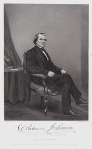 Andrew Johnson by Alonzo (after) Chappel