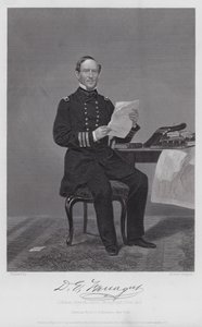 David Glascoe Farragut by Alonzo (after) Chappel