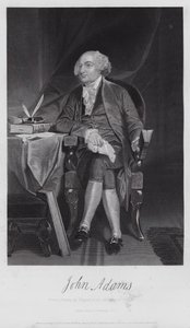 John Adams by Alonzo (after) Chappel
