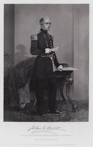 John E Wool by Alonzo (after) Chappel