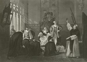Deputation of Jews before Ferdinand and Isabella of Spain, 15th Century by Alonzo Chappel