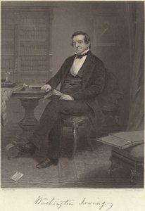 Washington Irving by Alonzo Chappel