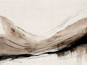Earthy Abstract Landscape