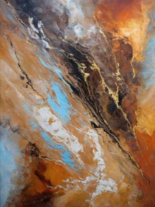 Fluid Earth Gold by Alpenglow Workshop