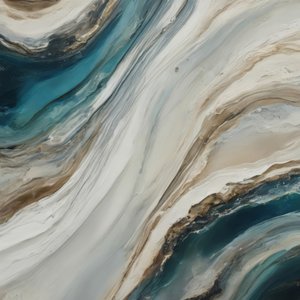 Fluid Marble Swirls