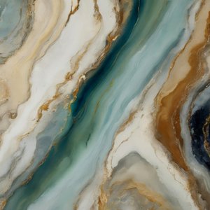 Fluid Teal Agate by Alpenglow Workshop