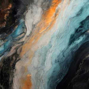Oceanic Marble Flow