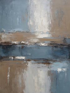 Serene Abstract Landscape by Alpenglow Workshop