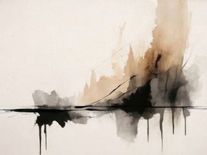 Serene Abstract Landscape