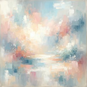 Soft Pastel Reflection