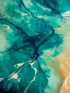 Turquoise River Delta