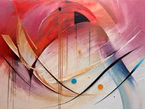 Vibrant Abstract Movement