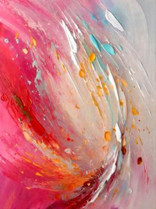 Vibrant Swirls of Color