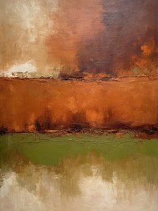 Warm Abstract Fields by Alpenglow Workshop