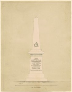 Design for a Monument in Memory of George B. Doane