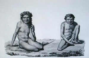 Port Jackson, New Holland: Aborigines from the Blue Mountains, from 