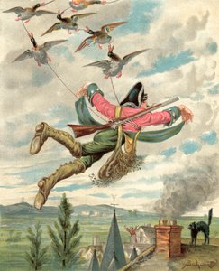 Adventures of Baron Munchausen by Alphonse Adolphe Bichard