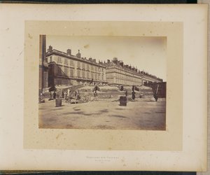 Barricade of the Federates, Place de la Concorde.