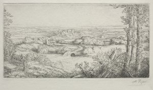 A Valley in Burgundy by Alphonse Legros