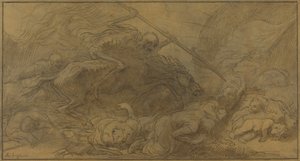 After the Battle by Alphonse Legros