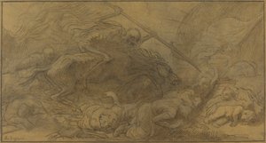After the Battle by Alphonse Legros