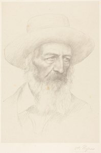 Alfred, Lord Tennyson by Alphonse Legros