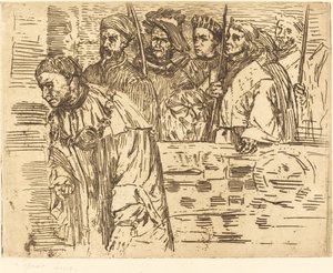 Archers, 1862 by Alphonse Legros