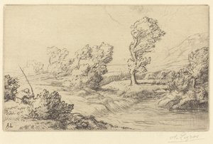 Banks of the Marne by Alphonse Legros