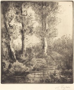 Banks of the Saint-Pre by Alphonse Legros