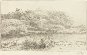 Banks of the Venelle by Alphonse Legros