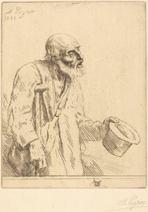 Beggar by Alphonse Legros