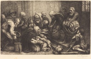 Beggars of Brussels by Alphonse Legros