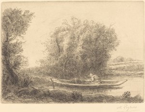 Bend in the River by Alphonse Legros