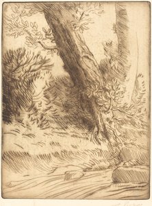 Edge of a Brook by Alphonse Legros