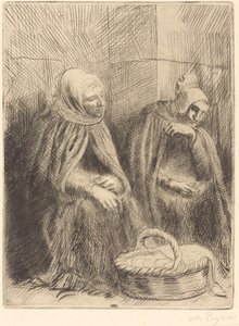 Egg-Sellers, 1st Plate Les Marchandes d