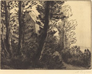 Guardhouse by Alphonse Legros