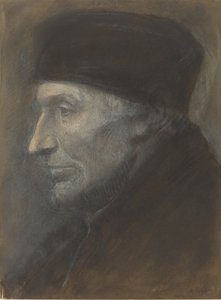 Head of a Man with a Skullcap